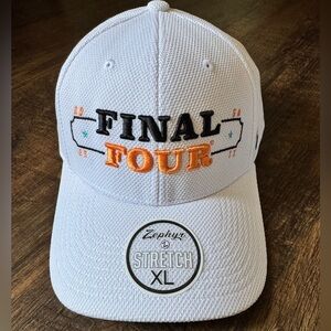 NCAA Men’s San Antonio Zephyr 2025 Final Four Hat white Basketball Hat Cap XL